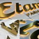 Lettres boitiers retroéclairées - Sur mesure (inox, plaqué or, avec peinture)
