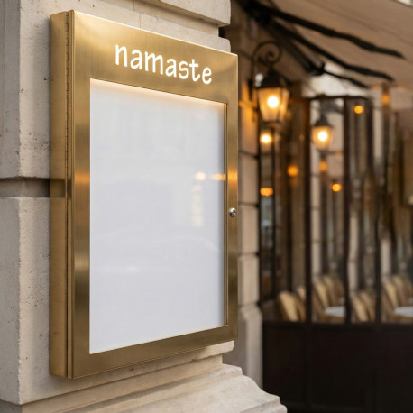 Porte menu - Sur mesure