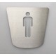 Pictogramme homme toilettes - 170x160 (FIN DE SERIE)