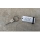 Porte-clés Aluminium à personnaliser  - Gravure laser - 70x30mm