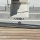 Design Viola - Enseigne pour bateaux - Hauteur de 5 à 100cm - Finition poli miroir ou brossé